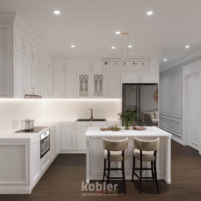 Sàn Kobler 6mm hèm V cho nhà ở cao cấp