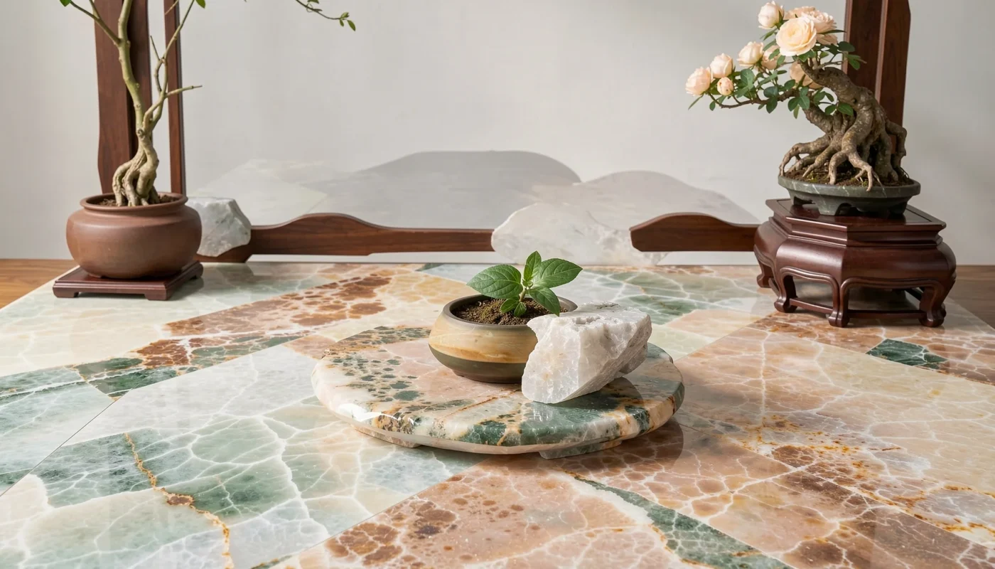 Sàn thạch anh phong thủy cho gia chủ mệnh Thổ: Bí quyết chọn màu